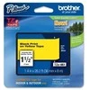Brother | TZe-661 Laminated Tape | Juodas on Geltona | TZe | 8 m | 3.6 cm
