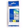 Brother TZe-M961 Metallic Matt Laminated Tape Juodas on Sidabrinis, TZe, 8 m, 3.6 cm