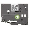 Brother | TZe-211 Laminated Tape | Juodas on Baltas | TZe | 8 m | 6 cm