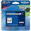 Brother | TZe-211 Laminated Tape | Juodas on Baltas | TZe | 8 m | 6 cm
