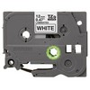 Brother | TZ-231 Laminated Tape | Juodas on Baltas | TZe | 8 m | 1.2 cm