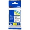 Brother | TZ-241 Laminated Tape | Juodas on Baltas | TZe | 8 m | 1.8 cm