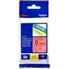 Brother | TZe-421 Laminated Tape | Juodas on Raudona | TZe | 8 m | 9 cm
