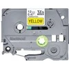 Brother TZE-631S LAMINATED TAPE 12 MM/Juodas ON Geltonas