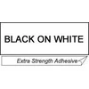 Brother TZe-S261 Strong Adhesive Laminated Tape Juodas on Baltas, TZe, 8 m, 3.6 cm