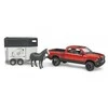 Pferd BRUDER pikapas RAM 2500 su priekaba arkliams ir arkliu 02501