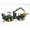 Bruder - John Deere - Forwarder miško technika (02133)