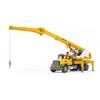 BRUDER didelis kranas su strėle MACK Granite Liebherr 02818