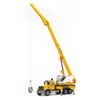 BRUDER didelis kranas su strėle MACK Granite Liebherr 02818