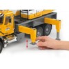 BRUDER didelis kranas su strėle MACK Granite Liebherr 02818