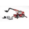 BRUDER krautuvas Manitou Telescopic MRT 2150 (su aksesuarais), 2129