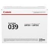 Canon 039 Originalus Juoda 1 vnt