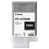 Rašalinė Canon PFI107MBK matte juodas | 130ml | iPF68X, 78X