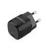 CANYON H-20-05, PD 20W Įvestis: 100V-240V, Išvestis: 1 prievado įkrovimas: USB-C:PD 20W (5V3A/9V2.22A/12V1.66A), Eu kištukas, Viršįtampa, perkaitęs, Apsauga nuo viršsrovių ir trumpojo jungimo Atitinka CE RoHs, ERP. Dydis: 68,5*29,2*29,4mm, 32,5g, Juodas