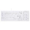 Klaviatūra Contour CHERRY AK-C7000F-UVS-W/NOR/PAN-NORDIC