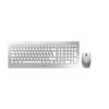 Klaviatūra Cherry Desktop DW 8000 [FR] Wireless sidabrinis/baltas