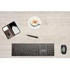 CHERRY DW 9000 SLIM klaviatūra RF belaidė + Bluetooth QWERTY Anglų (JAV) Juoda