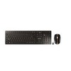 Klaviatūra CHERRY DW 9100 SLIM rinkinys su pele, Bluetooth + radijas, FR išdėstymas, juoda / bronzinė