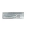Cherry KC 6000 C FOR MAC Klaviatūra - CORDED Sidabrinis UK-ENGLISH