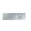 Cherry KC 6000 C FOR MAC Klaviatūra - CORDED Sidabrinis PAN-NORDIC