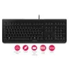 Klaviatūra CHERRY KC 1000 PAN-NORDIC -
