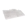 CHERRY KC 1000 SC Baltas-Pilkas - Klaviatūra USB UK