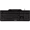 CHERRY KC 1000 SC klaviatūra USB QWERTZ Vokiečių Juoda