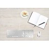 CHERRY KC 6000 SLIM klaviatūra USB QWERTZ Vokiečių Sidabras