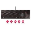 CHERRY KC 6000 SLIM Juodas - CORDED Klaviatūra USB