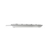 Klaviatūra CHERRY KC 6000 SLIM EU-išdėstymas, sidabrinė