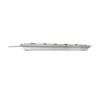 CHERRY KC 6000 SLIM klaviatūra USB QWERTZ Vokiečių Sidabras