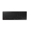 CHERRYSTREAMBLACK Klaviatūra - WIRELESS USB UK ENGLISH