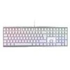 Klaviatūra Cherry MX 3.0S RGB klaviatūra USB QWERTZ niemiecki Baltas