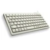 Klaviatūra CHERRY G84-4100 COMPACT KEYBOAR - FRENCH LAYOUT Baltas