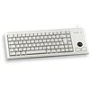 Klaviatūra Cherry COMPACT G84-4400 TRACKBALL 2X - PS/2 Pilkas