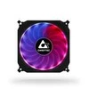 CHIEFTEC 120x120x25mm Tornado RGB ventiliatorius, mažmeninė pakuotė, po vieną