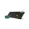Incase INCA Pelė žaidimams+Klaviatūra RGB/ 3200DPI/6Tasten/1.50m juodas retail