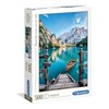 Clementoni Dėlionė 500 vnt. - Braies ežeras