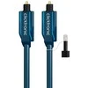 Clicktronic optinio kabelio rinkinys 70365 0,5 m