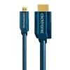 Clicktronic 70328 Micro-HDMI™ adapterio laidas su eternetu, 2m
