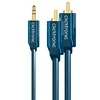 Clicktronic MP3 Adapterio kabelis 70469 3,5 mm kištukas (3 kontaktų, stereo), 2 RCA kištukai (garso kairėje / dešinėje), 5 m