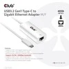 Tinklo kortelė Club 3D USB-C - RJ-45 (CAC- 1519)
