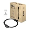 Club 3D CLUB3D USB tipo C laidas M/M 0,8 metro aktyvus PD ~100 vatų 4K60 Hz