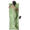 Cocoon CT46-0 Adult Rectangular sleeping bag Cotton Žalias