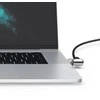 Compulocks Saugumo nuoroda Maclocks Maclocks MBPRLDGT01CL Juodas - Sidabrinis kabelis užraktas - Saugumas - 1367221 - MBPRLDGTB01CL