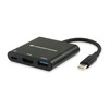 Stotis / replikatorius Conceptronic DonN01B USB-C - HDMI + USB-C + USB Juodas (DonN01B)