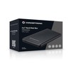 „Conceptronic“ „Conceptronic HDE02B“ kietojo disko dėklas HDD dėklas Juodas 2,5 colio