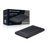 „Conceptronic“ „Conceptronic HDE02B“ kietojo disko dėklas HDD dėklas Juodas 2,5 colio