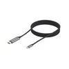 USB kabelis Conceptronic USB-C - HDMI 2 m juoda ir sidabrinė (ABBY10G)