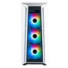Cooler Master dėklas MasterBox 520 Baltas, ATX, be maitinimo, permatomas šonas, baltas
